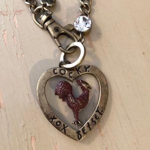 Betsey Johnson “Cocky” necklace